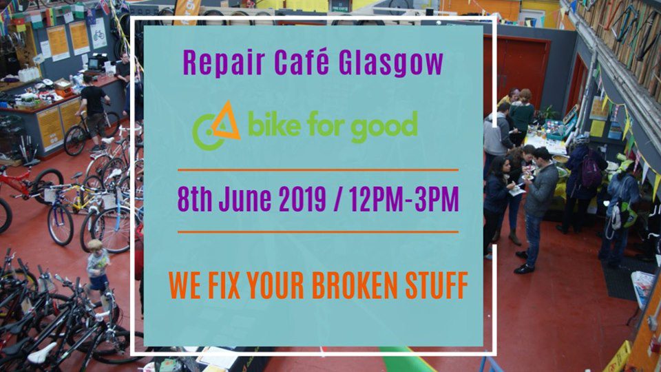 Repair Cafe Glasgow Bike for Good